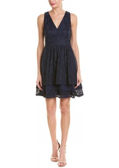 Eliza J Women's Lace Fit and Flare Dress